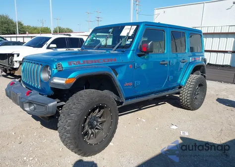 2019 Jeep Wrangler Unlimited Rubicon из США, поврежденный, VIN 1C4HJXFG7KW614461